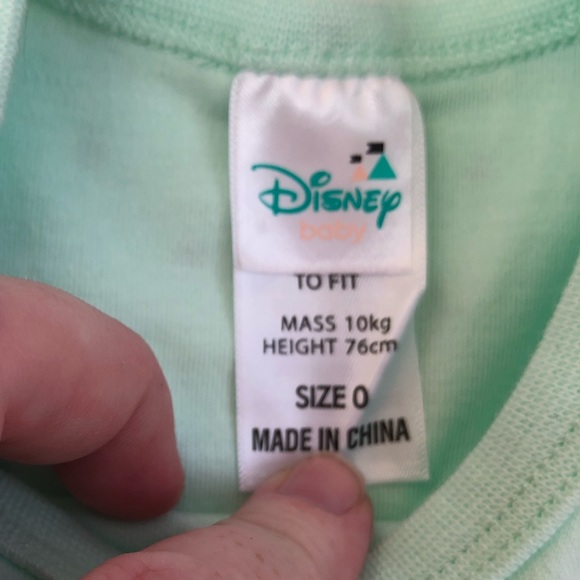 Baby size 0 Two DISNEY Onesies, short sleeve, cotton, Thumper, Bopeep& her sheep - Picture 11 of 13